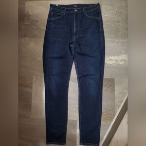 Citizens Of Humanity Chrissy Uber High Rise Skinny Blue Jeans. Denim. 30". 31 US